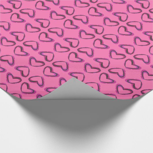 Gespiegeld Afbeelding Patroon ompakken papier (Hoek)