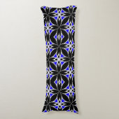 Gespiegeld Celtisch ( Blauw ) Lichaamskussen (Voorkant Verticaal)