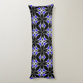 Gespiegeld Celtisch ( Blauw ) Lichaamskussen (Achterkant (Verticaal))