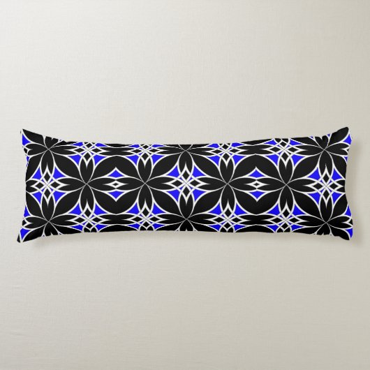 Gespiegeld Celtisch ( Blauw ) Lichaamskussen (Voorkant)