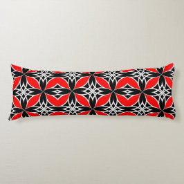 Gespiegeld Celtisch ( Flutterby Rood ) Lichaamskussen