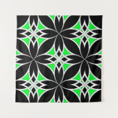 Gespiegeld Celtisch (Groen) Wandkleed (Voorkant)