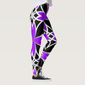 Gespiegeld Celtisch ( Paarse Invert ) Leggings (Rechts)