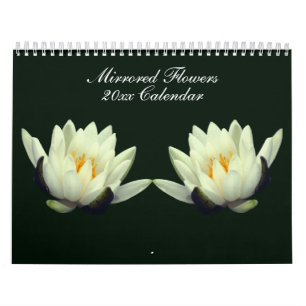 Gespiegelde Bloemen Fotografie Kalender
