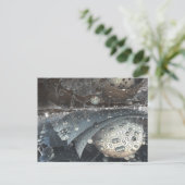 Gespiegelde bolletjes Fractaal briefkaart (Staand voorkant)