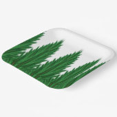 Gespiegelde dennen 9"document Bord (Gebogen)