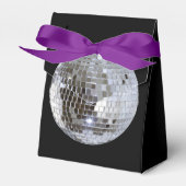Gespiegelde Disco Ball 1 Bedankdoosjes (Voorkant Zijde)
