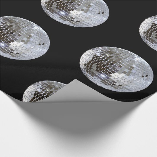 Gespiegelde Disco Ball 1 Cadeaupapier (Hoek)