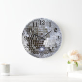 Gespiegelde Disco Ball 1 Grote Klok (Huis)