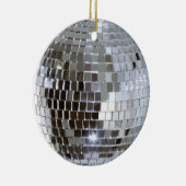 Gespiegelde Disco Ball 1 Keramisch Ornament (Rechts)