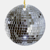 Gespiegelde Disco Ball 1 Keramisch Ornament (Achterkant)