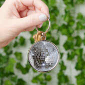Gespiegelde Disco Ball 1 Sleutelhanger (Hand)