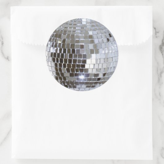 Gespiegelde Disco Ball 1 Sticker (Tas)