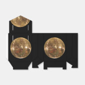 Gespiegelde Disco Ball 2 Bedankdoosjes (Uitgevouwen)