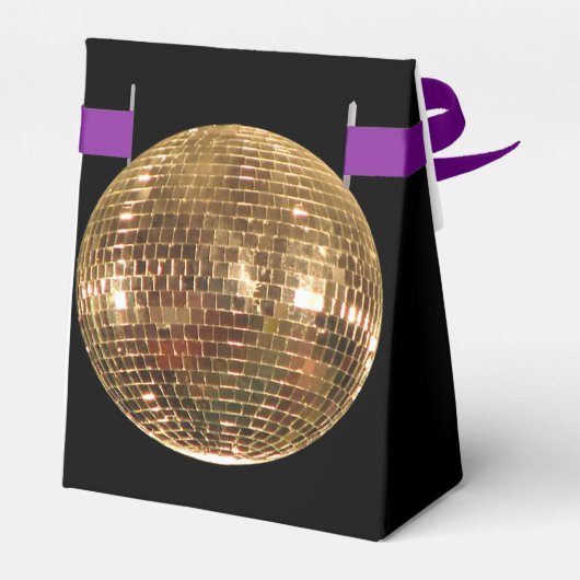 Gespiegelde Disco Ball 2 Bedankdoosjes (Achterkant)