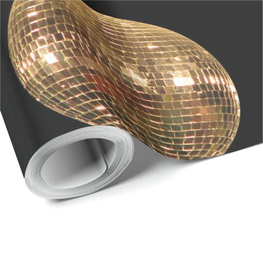 Gespiegelde Disco Ball 2 Cadeaupapier (Rol Hoek)