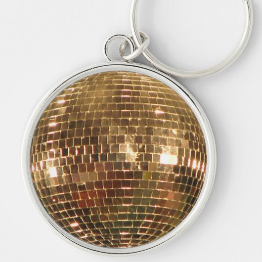 Gespiegelde Disco Ball 2 Sleutelhanger (Voorkant)