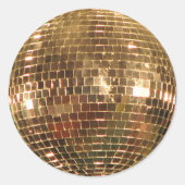 Gespiegelde Disco Ball 2 Sticker (Voorkant)