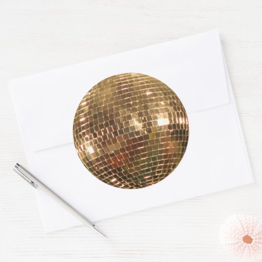 Gespiegelde Disco Ball 2 Sticker (Envelop)