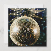 Gespiegelde Disco Ball 3 Kaart (Voorkant)