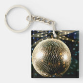 Gespiegelde Disco Ball 3 Sleutelhanger (Voorkant)
