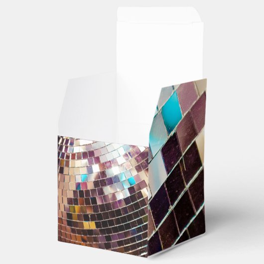 Gespiegelde Disco Ball Bedankdoosjes (Geopend)