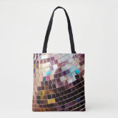 Gespiegelde Disco Ball-Canvas tas (Voorkant)