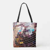 Gespiegelde Disco Ball-Canvas tas (Achterkant)
