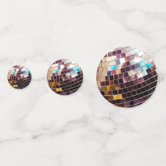 Gespiegelde Disco Ball Confetti (Achterkanten)