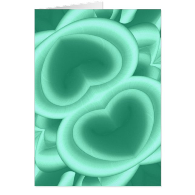 Gespiegelde Groene Harten (Voorkant)