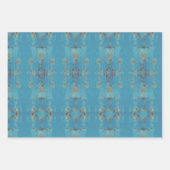 Gespiegelde Moeder Natuur Kunst Inpakpapier Vel (Voorkant 3)