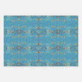 Gespiegelde Moeder Natuur Kunst Inpakpapier Vel (Voorkant)