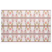 Gespiegelde monarchen stof (Yard (91,4 cm))