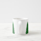 Gespiegelde Pines Espresso Cup Espresso Kop (Achterkant)