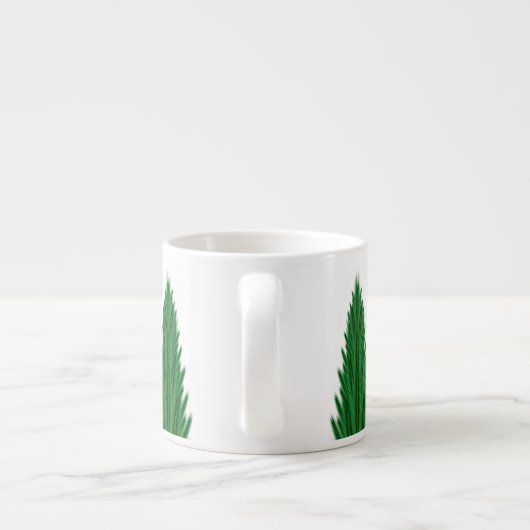 Gespiegelde Pines Espresso Cup Espresso Kop (Achterkant)