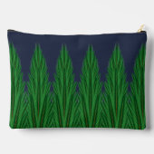 Gespiegelde Pines Midnight Grote Pouch Etui (Achterkant)