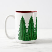 Gespiegelde Pines Mok 15oz. -Kastanjebruin (Links)