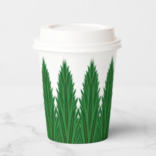 Gespiegelde Pines Papieren bekers (Links)