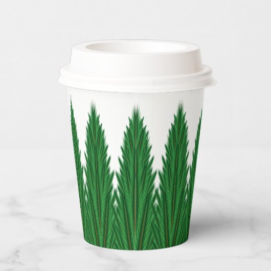 Gespiegelde Pines Papieren bekers (Rechts)