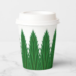 Gespiegelde Pines Papieren bekers