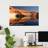 Gespiegelde reflecties poster (Thuiskantoor)