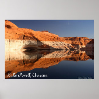 Gespiegelde reflecties poster