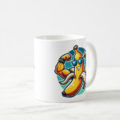 : gespierde banaan Mok – Kickstart uw dag (Voorkant rechts)