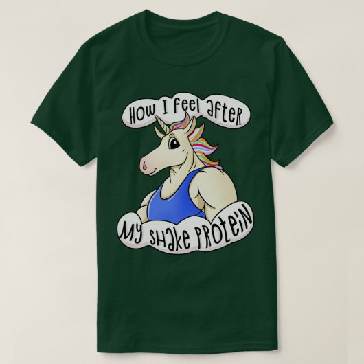 gespierde eenhoorn t-shirt (Design voorkant)