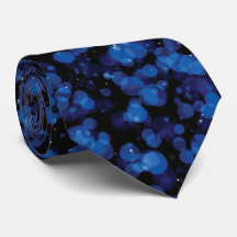 "Gespikkeld blauw" / Stropdas