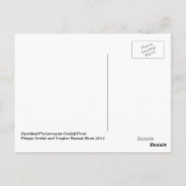 Gespikkeld Briefkaart van phalaenopsis Orchid (Achterkant)