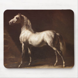Gespikkeld grijs paard (door Théodore Géricault) Muismat