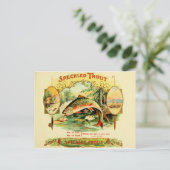 Gespikkeld Hoesje voor forel Briefkaart (Staand voorkant)