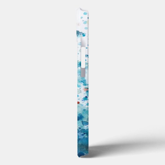 Gespikkeld Zee I Case-Mate iPhone Case (Achterkant / Links)