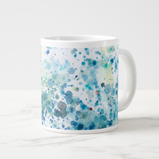 Gespikkeld Zee I Grote Koffiekop (Voorkant rechts)